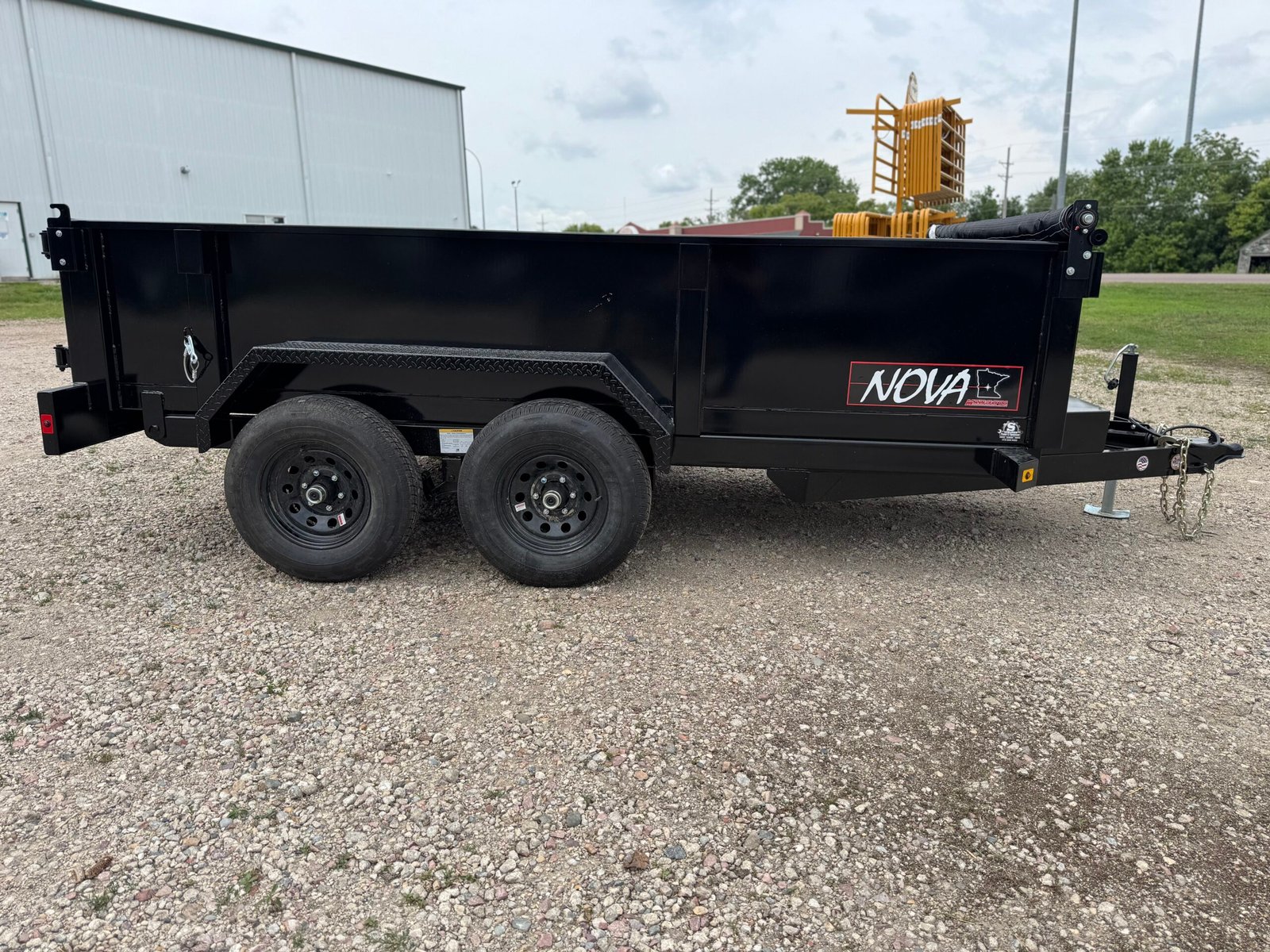 2025 Midsota Nova Series 12' Dump Trailer