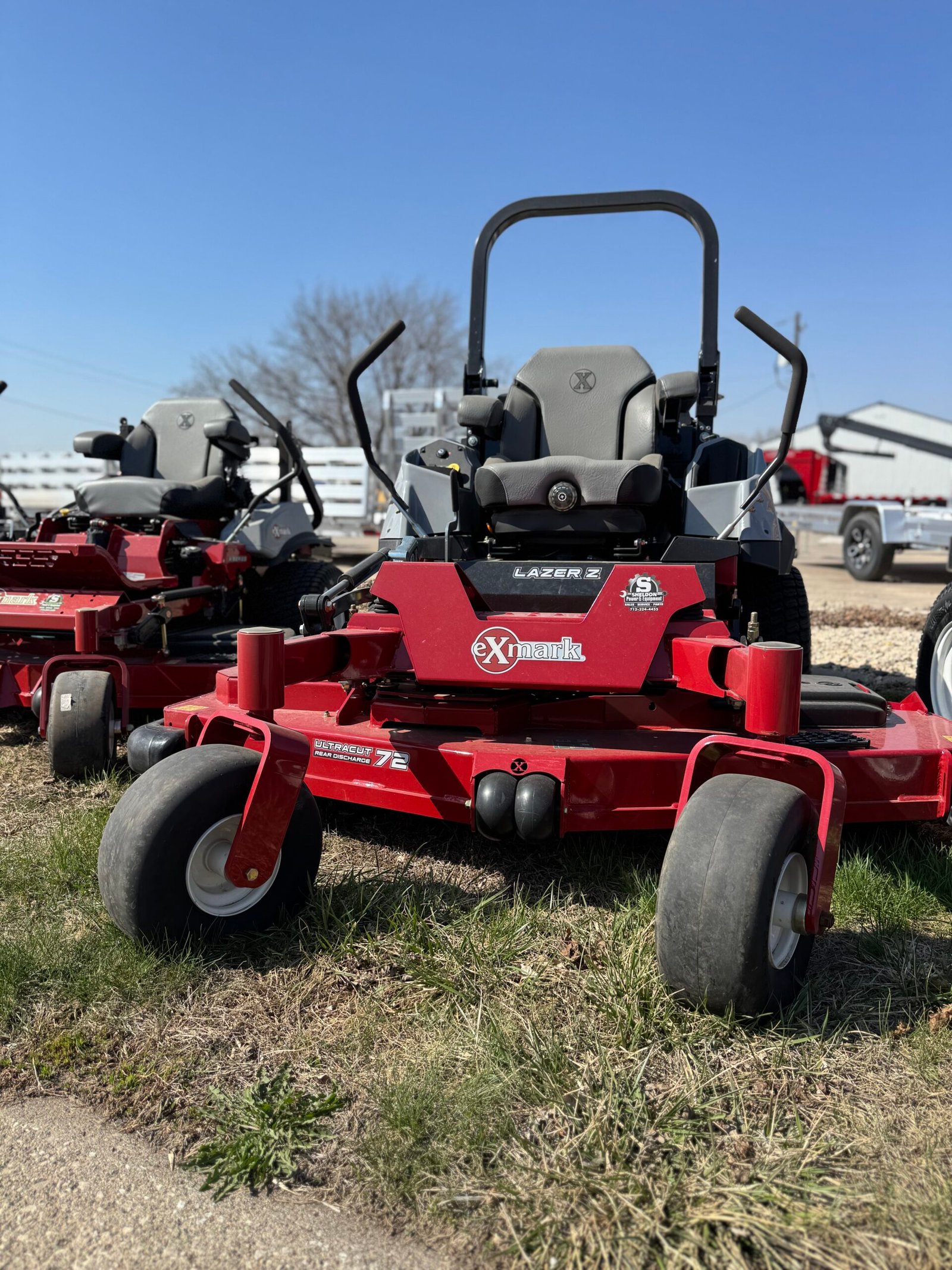 2023 Exmark Lazer Z 72" Diesel Rear Discharge