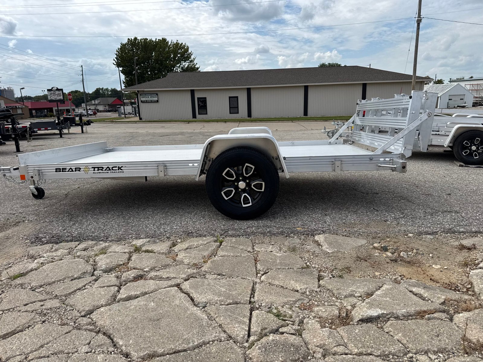 2026 Bear Track 76x144" Aluminum Utility Trailer