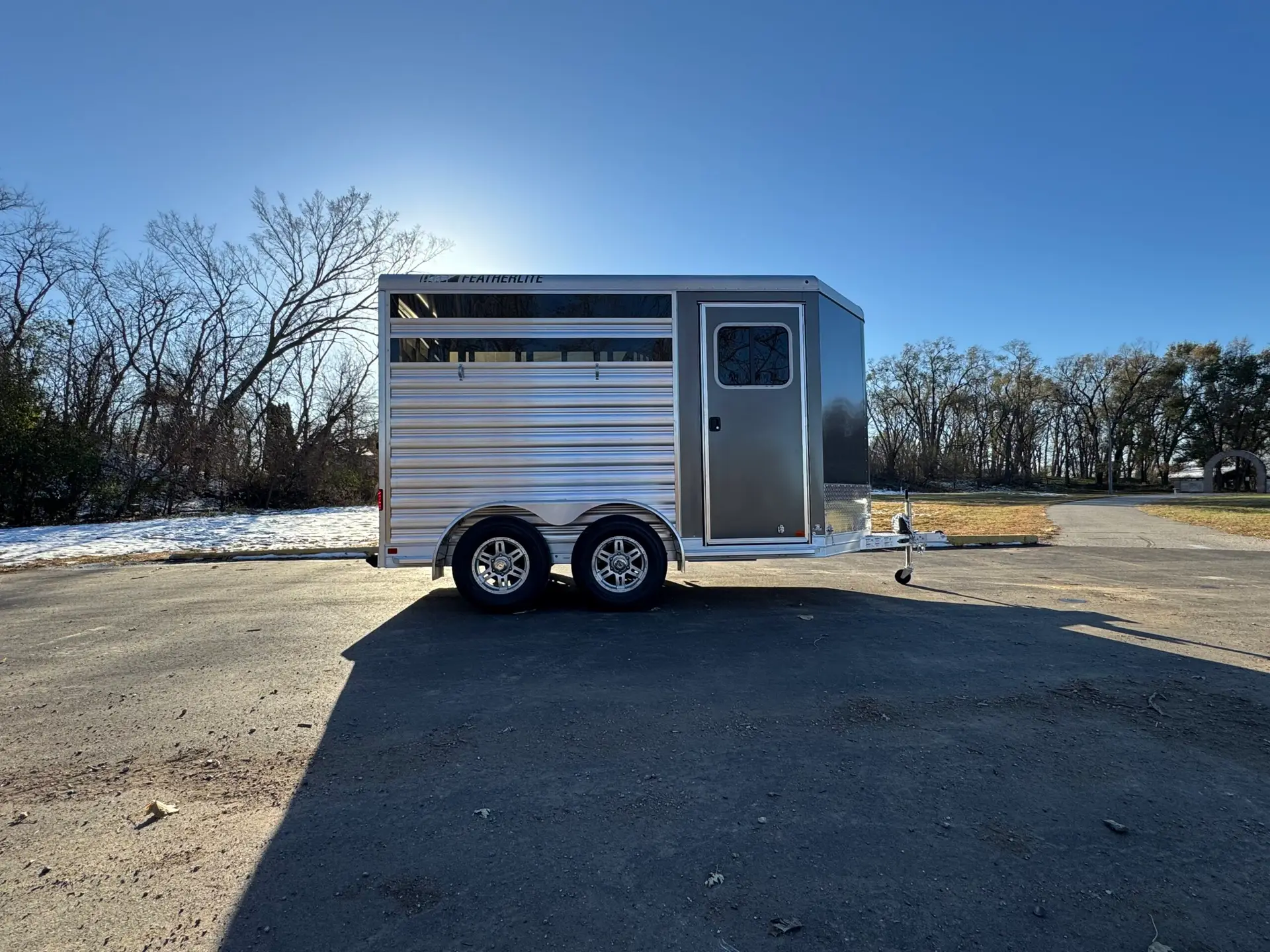 2026 Featherlite 9651 2 Slant Package Horse Trailer