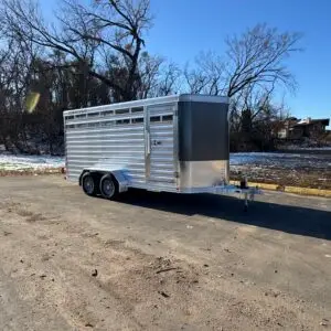 2026 Featherlite 8107 - 6.7' x 16' Bumper Pull Livestock Trailer