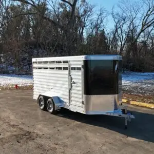 2026 Featherlite 8107 - 6.7' x 16' Bumper Pull Livestock Trailer