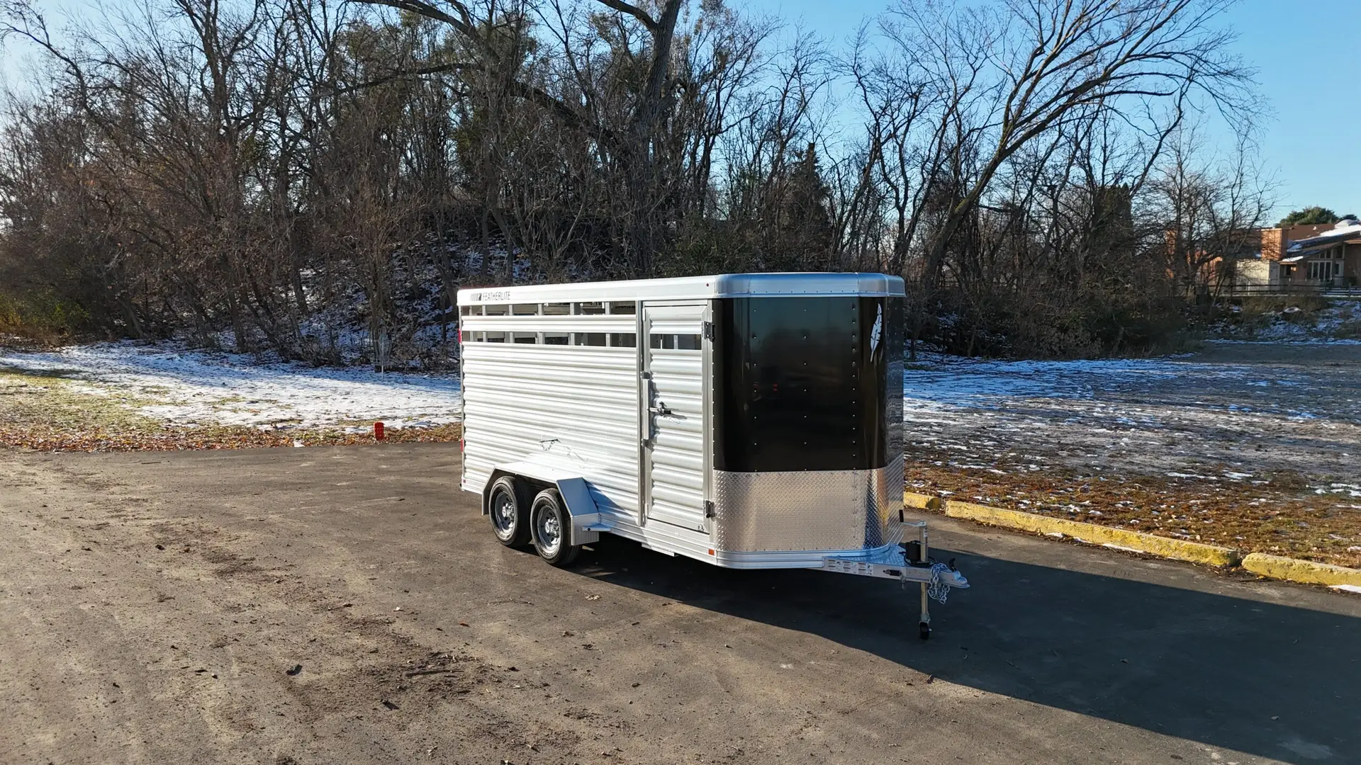 2026 Featherlite 8107 - 6.7' x 16' Bumper Pull Livestock Trailer