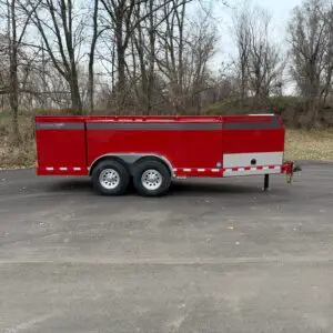 2025 Thunder Creek FST990 Signature Package With Rear Box Fuel Trailer