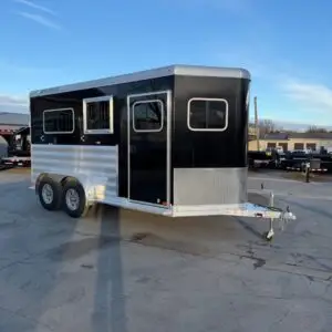 2026 Featherlite 9300 2H Straight Load Horse Trailer 7' Wide