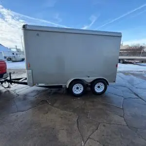 USED 2010 CARRY ON 7X12 ENCLOSED CARGO TRAILER