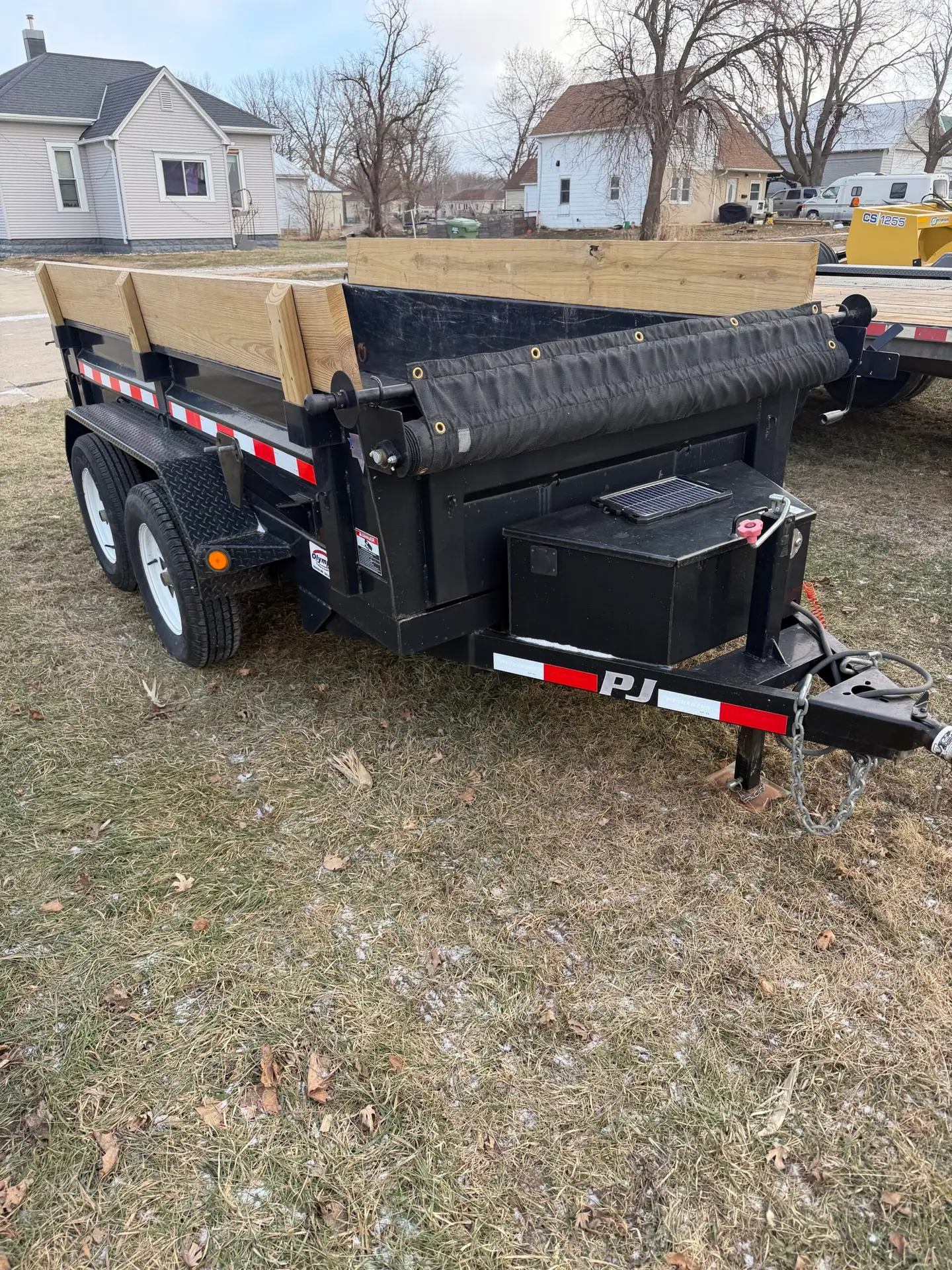 USED 2016 60"X10' PJ DUMP TRAILER
