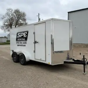 7' x 14' Enclosed Trailer: Pace American Outback DX