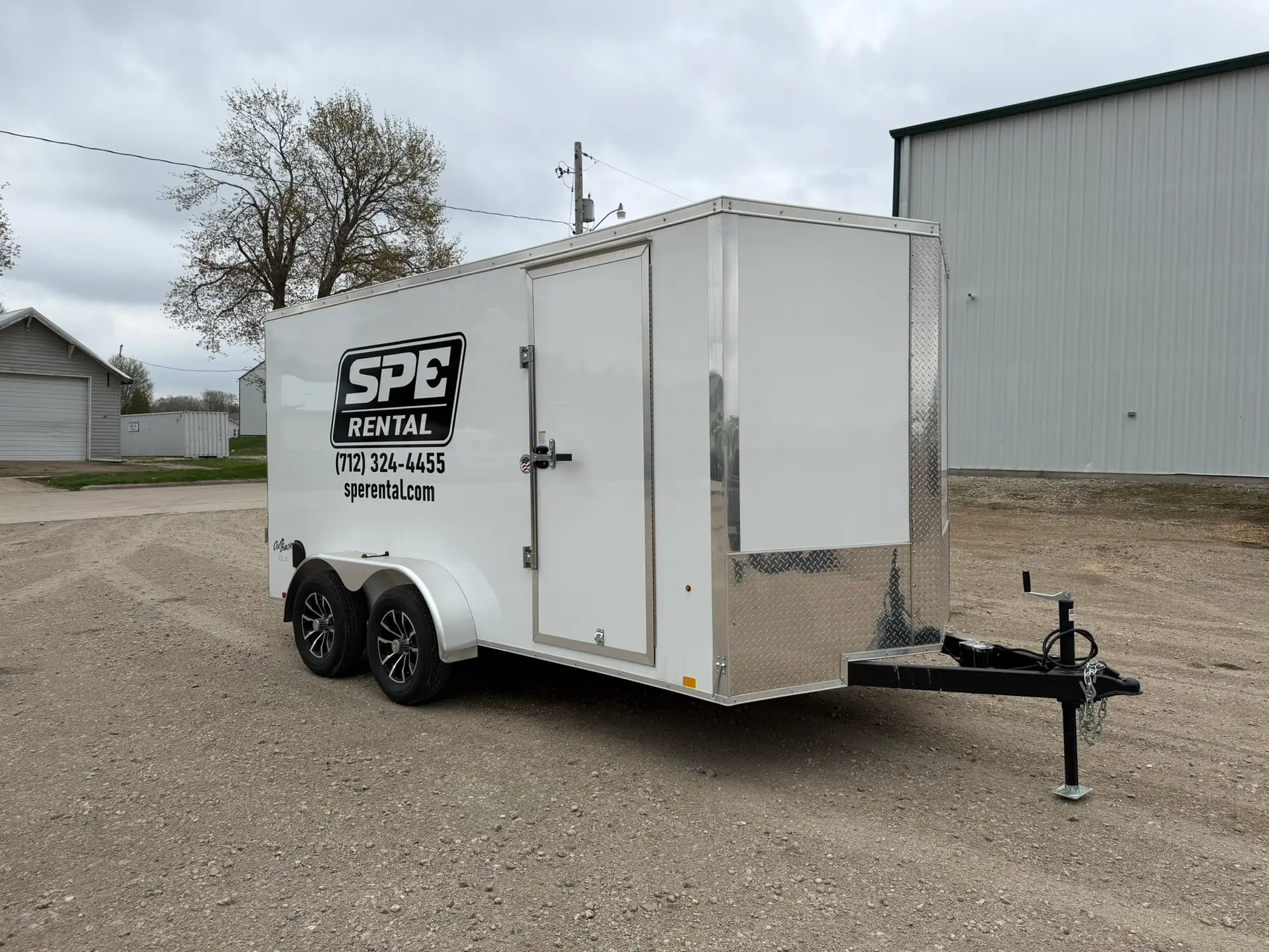 7' x 14' Enclosed Trailer: Pace American Outback DX
