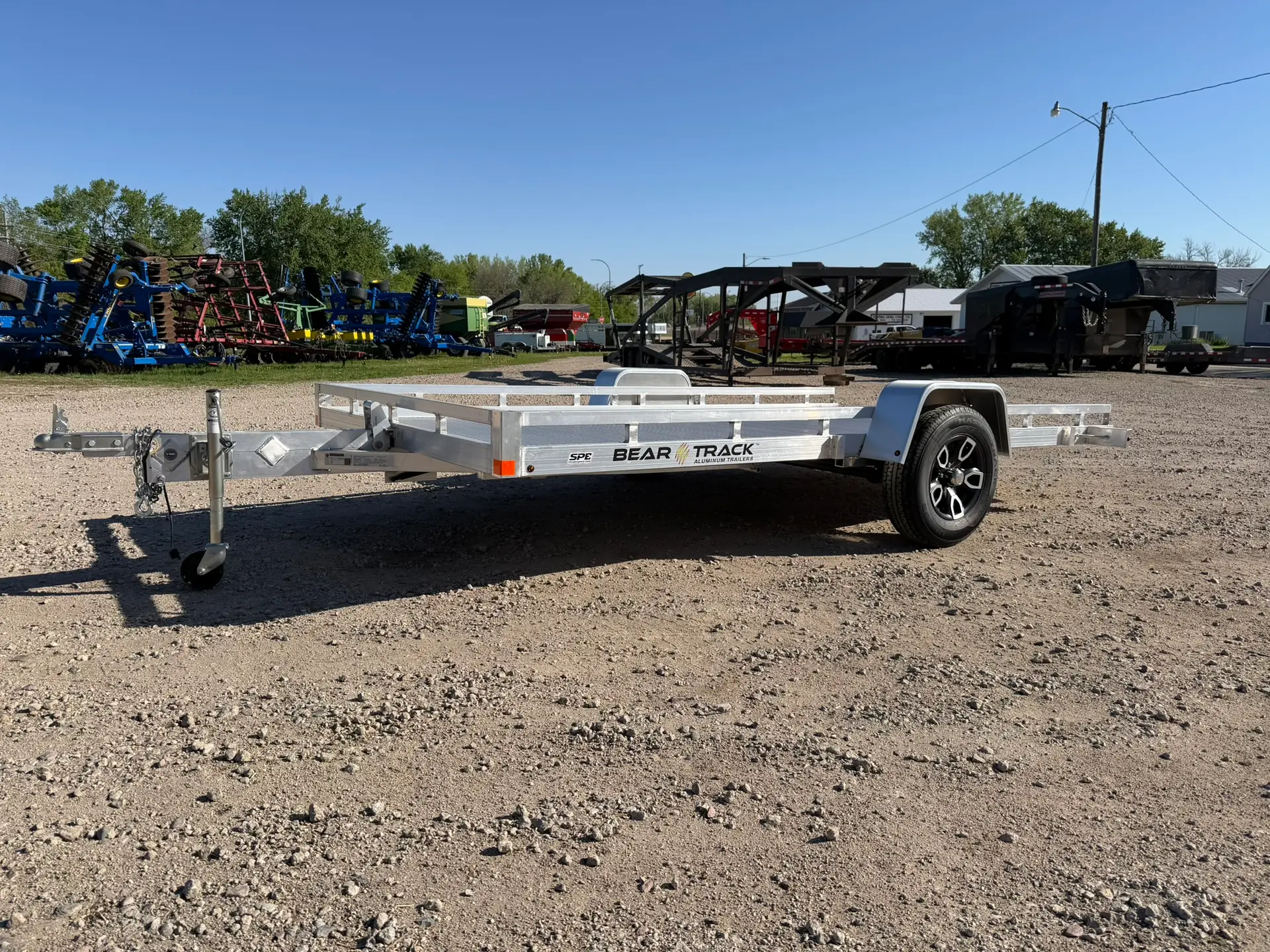 2026 Bear Track 12.5' Tiltbed Aluminum Trailer