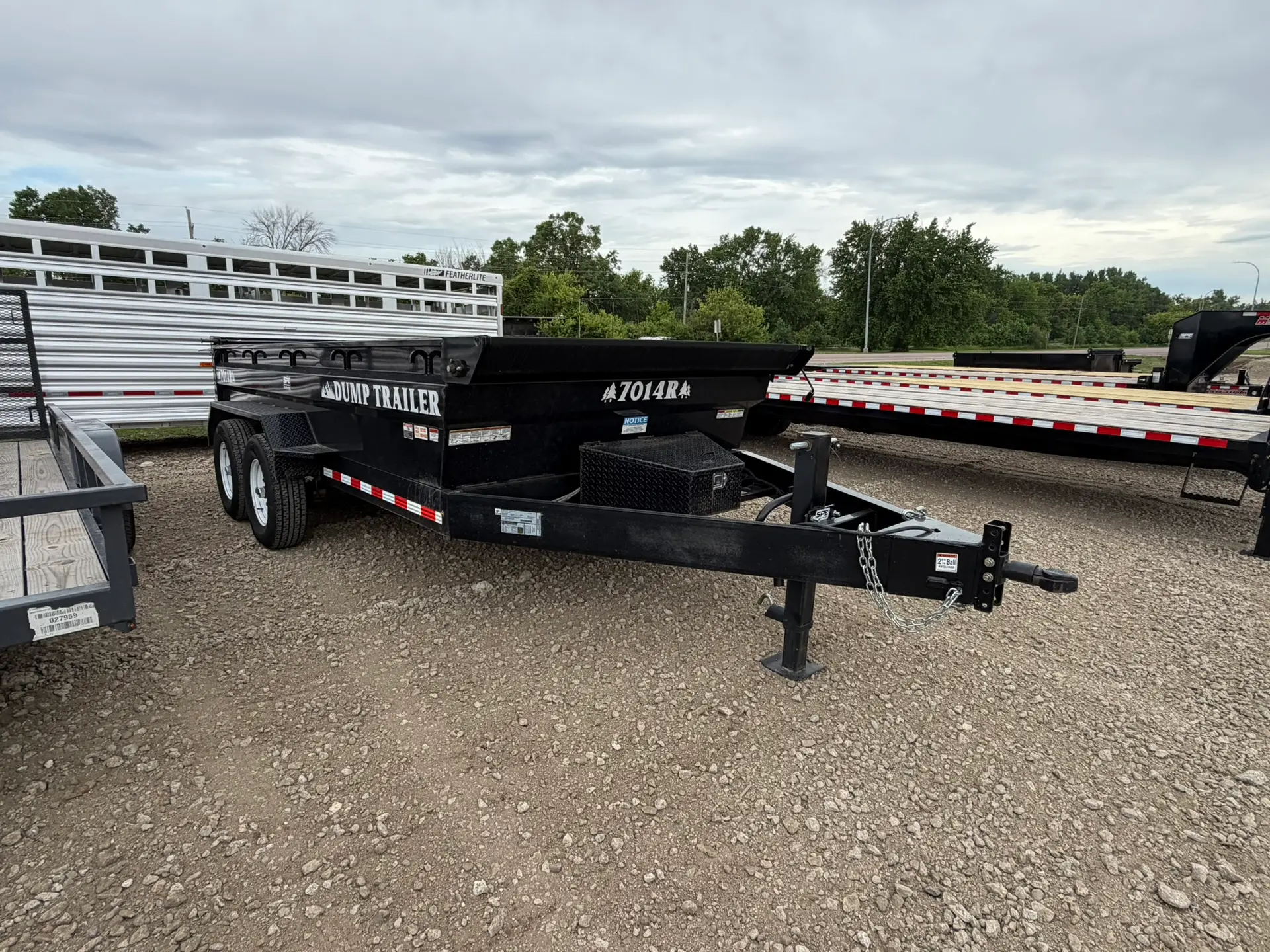 2024 Industrias Americas 14' Dump Trailer