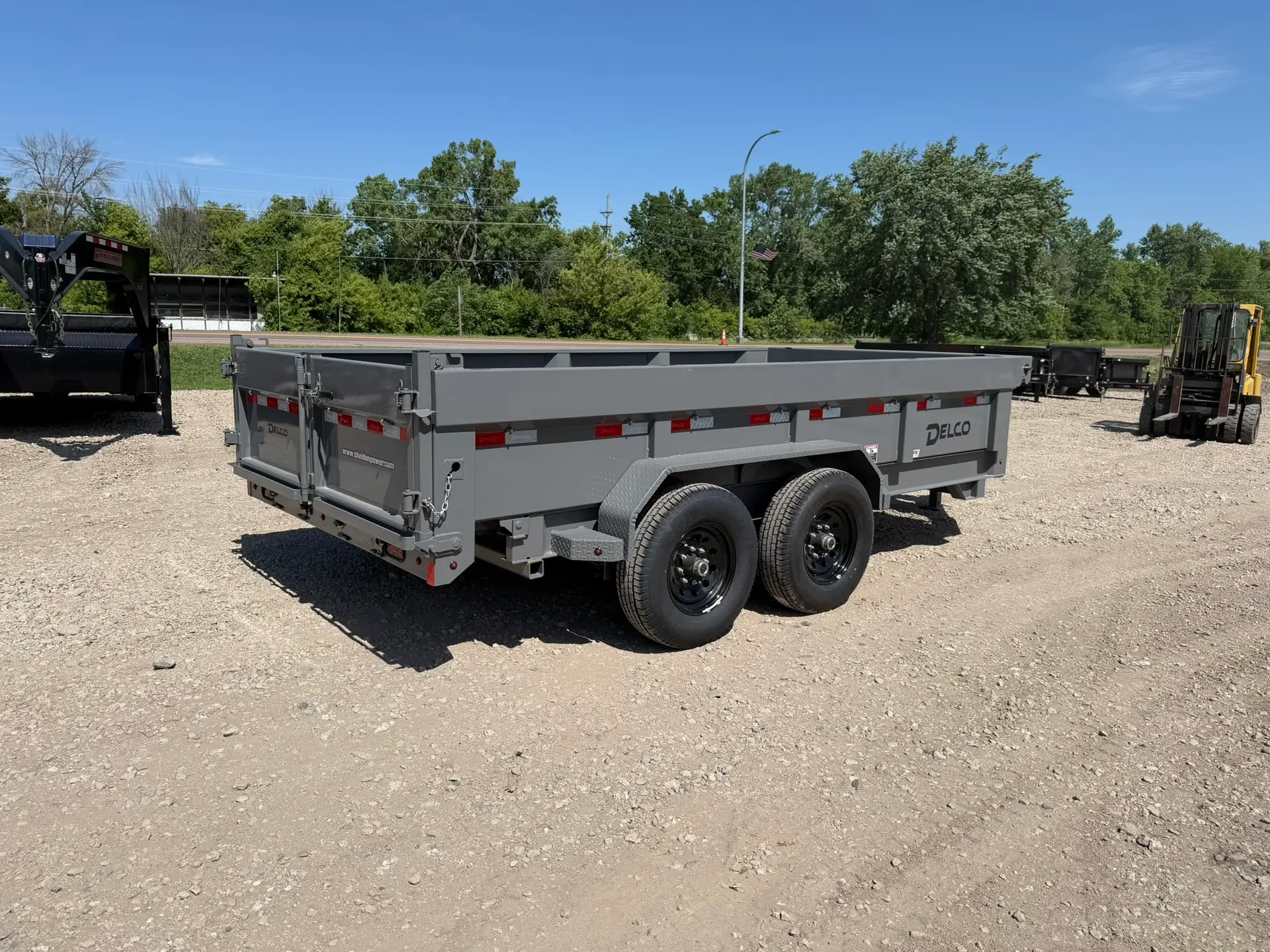 2026 Delco 14' Dump Trailer