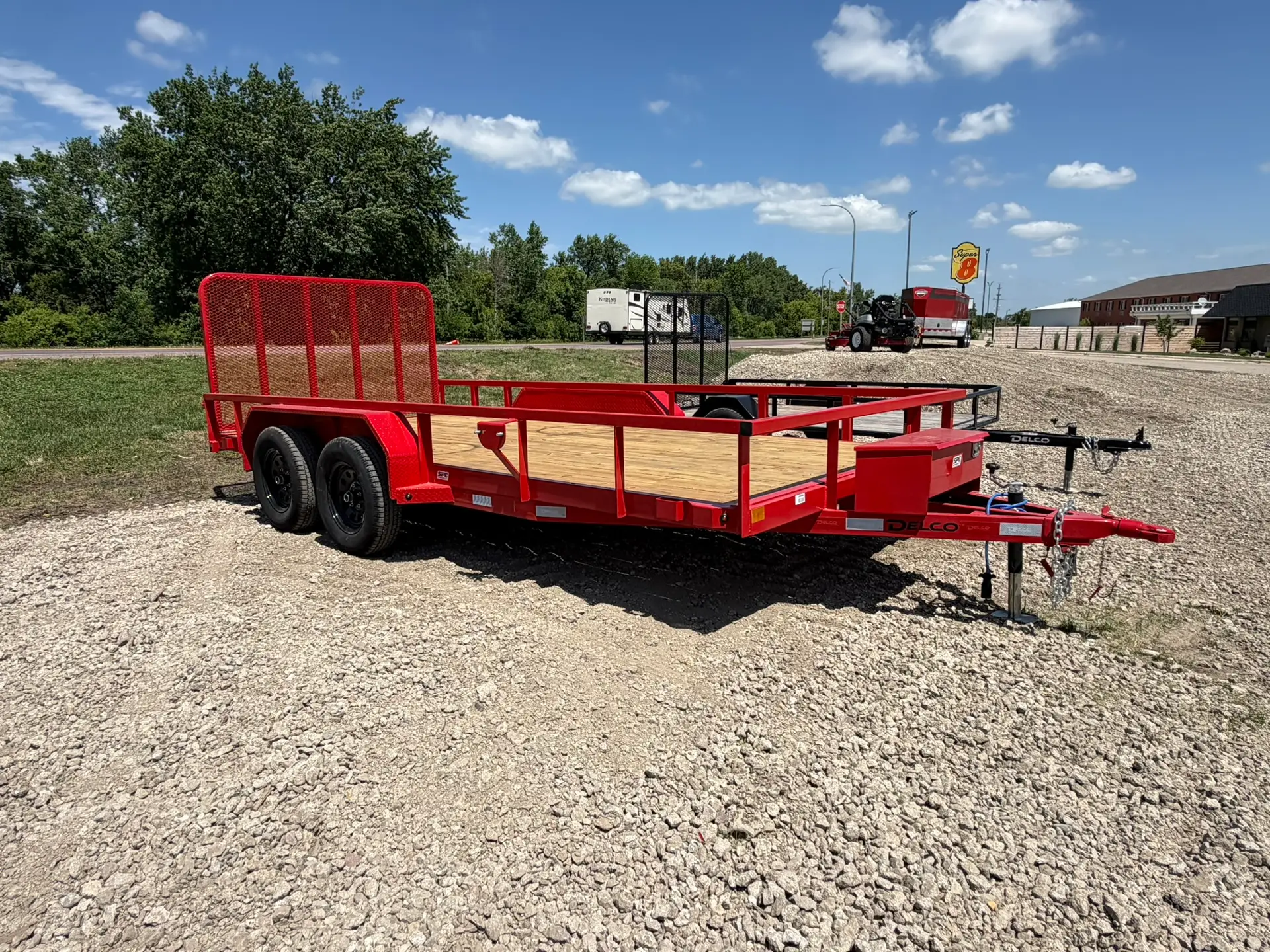 2026 Delco U9 16' Utility Trailer