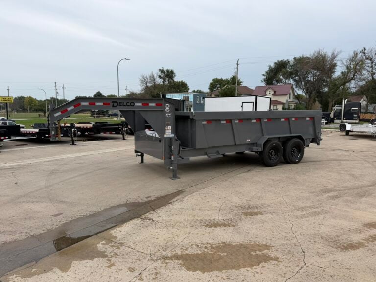 2027 Delco D6 16′ Dump Trailer